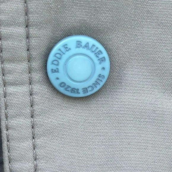 Eddie Bauer Mens Gore Tex Winter Hooded Jacket Beige Sz Small - Picture 9 of 16